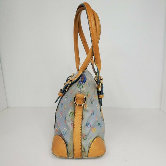 Dooney and Bourke Domed Satchel Periwinkle Bag - Picture 4 of 11